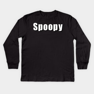 Spoopy Kids Long Sleeve T-Shirt